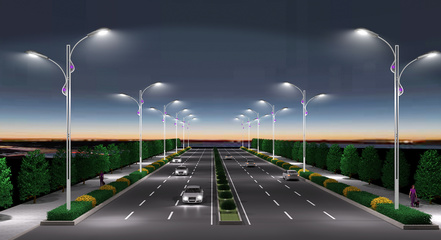 室外照明效果圖